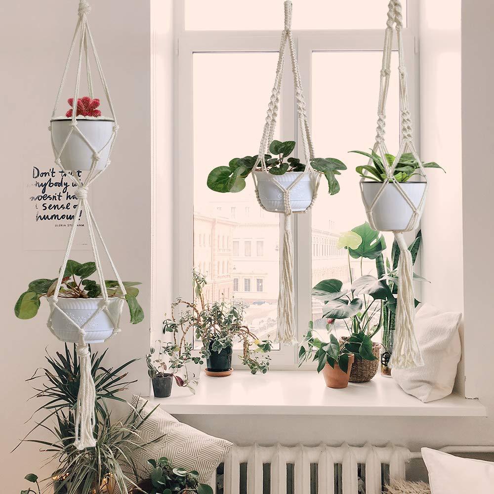 4 Pcs Garden Hanging Planter Hanging Basket