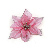 Load image into Gallery viewer, 20Pcs Poinsettia Flower Christmas Decor Wreath Tree Decorations
