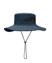 Load image into Gallery viewer, Fisherman Hat Fishing Sunscreen Breathable Outdoor Large Brim
