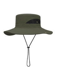 Load image into Gallery viewer, Fisherman Hat Fishing Sunscreen Breathable Outdoor Large Brim
