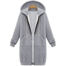 Load image into Gallery viewer, Autumn and winter women&#39;s medium long sweater long coat
