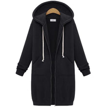 Load image into Gallery viewer, Autumn and winter women&#39;s medium long sweater long coat
