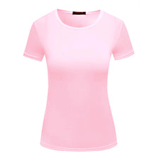 Load image into Gallery viewer, women&#39;s fashion solid color t-shirt
