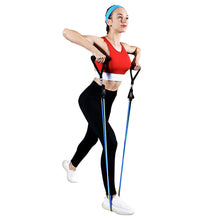 Load image into Gallery viewer, 11 Pcs Latex Tube Resistance Bands Exercise Training Equipment

