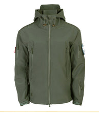 Load image into Gallery viewer, Outdoor Soft Shell Fleece And Fleece Windproof Jacket
