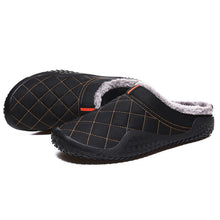 Load image into Gallery viewer, Mens Winter Warm Fur Slippers Slip-free Indoor and Outdoor Slip-ons
