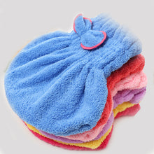 Load image into Gallery viewer, 2Pcs Microfibre Quick Hair Drying Bath Hat
