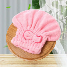 Load image into Gallery viewer, 2Pcs Microfibre Quick Hair Drying Bath Hat
