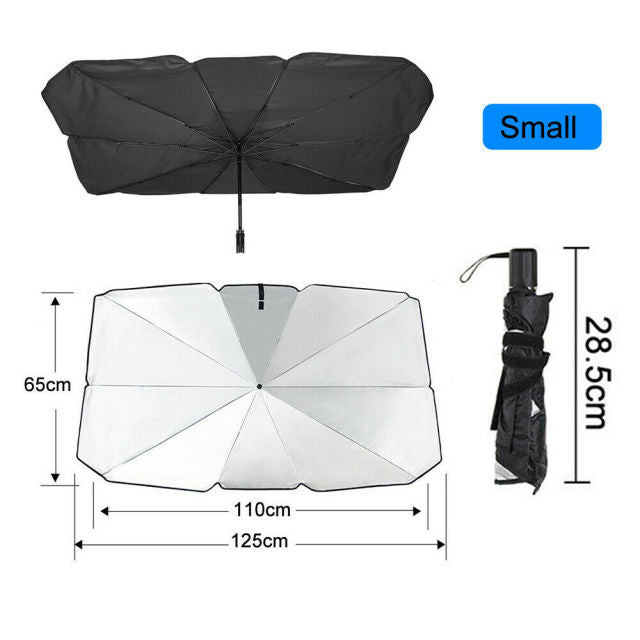 Foldable Car Windshield Sun Shade Umbrella