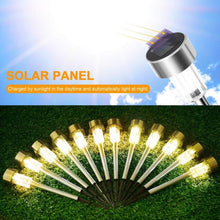 Load image into Gallery viewer, 10Pcs Solar Garden Light Outdoor Solar Power Lantern Waterpoof Landscape Decoration Lighting
