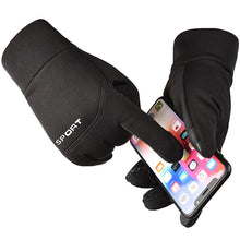 Load image into Gallery viewer, Outdoor fleece sports riding ski non-slip touch screen waterproof gloves

