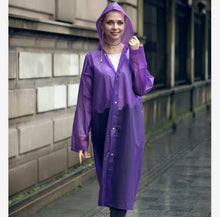 Load image into Gallery viewer, Tourism Outdoor Hiking Rain Poncho Hooded Rain Coat

