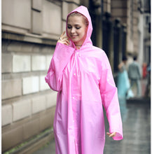 Load image into Gallery viewer, Tourism Outdoor Hiking Rain Poncho Hooded Rain Coat
