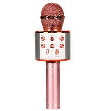 Load image into Gallery viewer, Portable Bluetooth Karaoke Microphone
