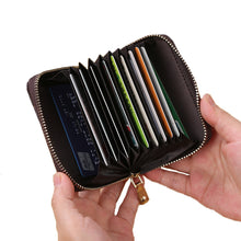 Load image into Gallery viewer, Women&#39;s Leather Card Wallets
