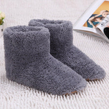 Load image into Gallery viewer, Electric Heated Shoes Winter Warmer USB Charging Comfortable Plush Thermal Boot
