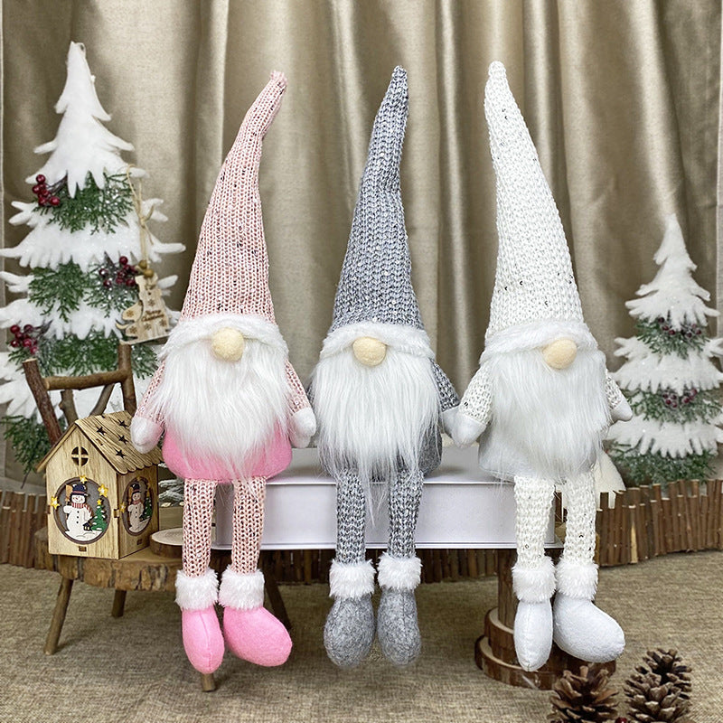 3 Pcs  Christmas Faceless Doll