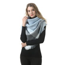 Load image into Gallery viewer, Women Scarf Fashion Plaid Winter Cashmere Scarves
