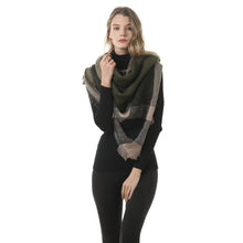 Load image into Gallery viewer, Women Scarf Fashion Plaid Winter Cashmere Scarves
