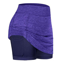 Load image into Gallery viewer, Women&#39;s Fake Two Piece Hakama Skirt
