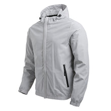Load image into Gallery viewer, Business leisure High Quality Men&#39;s Zipper Hooded Jacket
