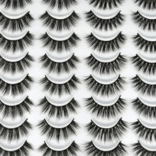 Load image into Gallery viewer, 20 Pair 3D Faux Mink Lashes Natural Fluffy False Eyelashes
