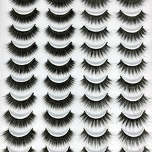 Load image into Gallery viewer, 20 Pair 3D Faux Mink Lashes Natural Fluffy False Eyelashes
