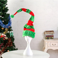 Load image into Gallery viewer, Funny Party Hats Christmas Hats Long Striped Felt Plush Elf Hat

