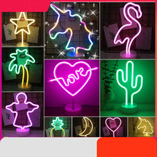 Load image into Gallery viewer, LED Neon Night Light Sign Wall Art Sign Night Lamp
