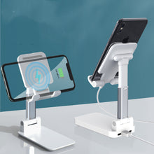 Load image into Gallery viewer, Mini Portable Folding and Lifting Lazy Flat Desktop Stand
