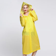 Load image into Gallery viewer, Tourism Outdoor Hiking Rain Poncho Hooded Rain Coat
