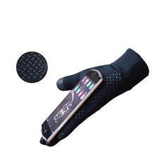 Load image into Gallery viewer, Outdoor fleece sports riding ski non-slip touch screen waterproof gloves
