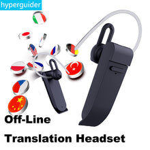 Load image into Gallery viewer, Translator Earphone Wireless business earbuds Bluetooth Off line Translate Headset
