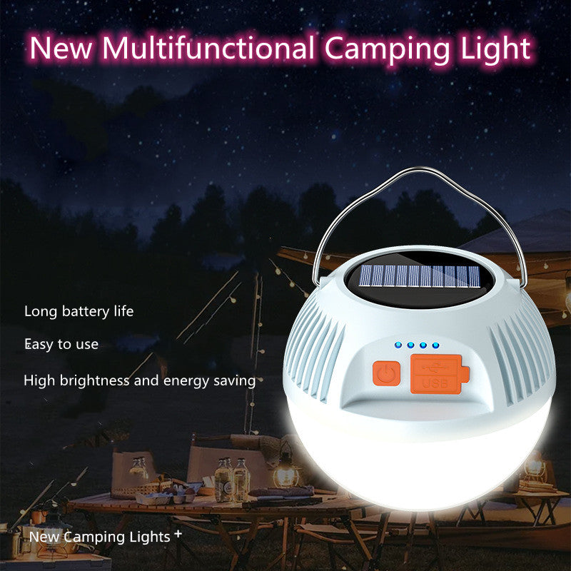 Outdoor Multifunctional Camping Tent Camping Emergency LED Solar Camp Lights