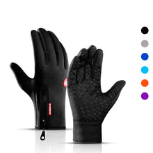 Load image into Gallery viewer, Winter Cycling Gloves Bicycle Warm Touchscreen Full Finger Gloves
