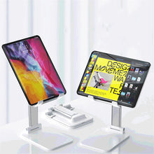 Load image into Gallery viewer, Mini Portable Folding and Lifting Lazy Flat Desktop Stand
