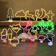 Load image into Gallery viewer, LED Neon Night Light Sign Wall Art Sign Night Lamp
