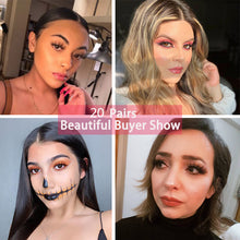 Load image into Gallery viewer, 20 Pair 3D Faux Mink Lashes Natural Fluffy False Eyelashes
