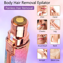 Load image into Gallery viewer, 2 IN 1  Electric Eyebrow Trimmer Epilator Female
