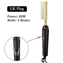 Load image into Gallery viewer, 2 in 1 Hair Straightener Curler  Flat Iron Straightening Styling Tool Home Appliances
