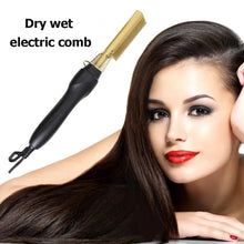 Load image into Gallery viewer, 2 in 1 Hair Straightener Curler  Flat Iron Straightening Styling Tool Home Appliances
