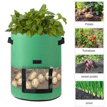 Load image into Gallery viewer, 2 size Home Garden Pot Greenhouse Vegetable Growing Bags
