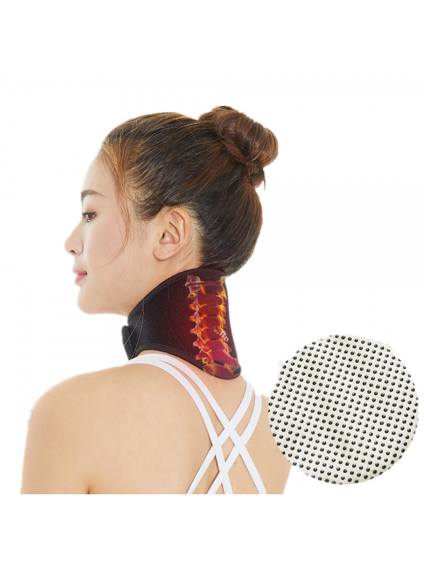 Neck Support Pats with Self Heating Magnets