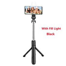 Load image into Gallery viewer, NEW Bluetooth Wireless Selfie Stick Tripod with Fill Light
