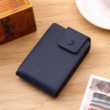 Load image into Gallery viewer, Unisex PU Leather Business ID Credit Card Wallet Holder
