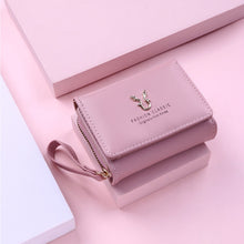 Load image into Gallery viewer, Woman Card Holder Small Ladies Wallet
