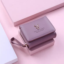 Load image into Gallery viewer, Woman Card Holder Small Ladies Wallet
