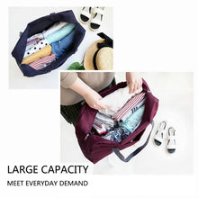 Load image into Gallery viewer, Nylon Foldable Travel Bags Unisex Large Capacity Bag
