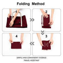 Load image into Gallery viewer, Nylon Foldable Travel Bags Unisex Large Capacity Bag
