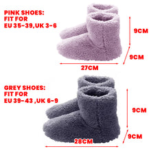 Load image into Gallery viewer, Electric Heated Shoes Winter Warmer USB Charging Comfortable Plush Thermal Boot
